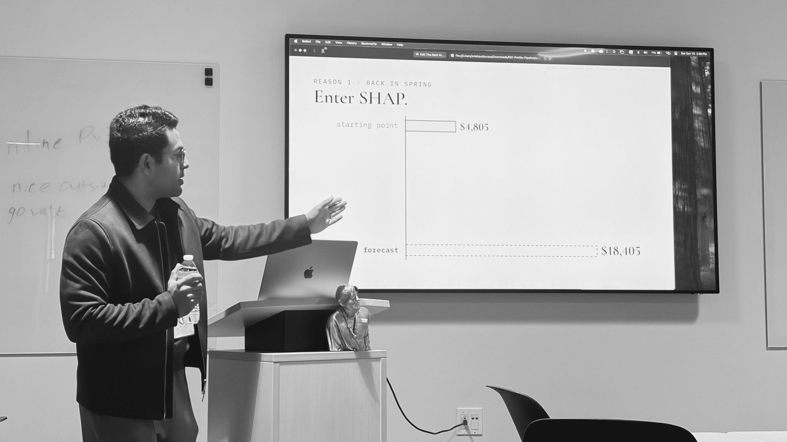 Anish Puthuraya speaking at Day of Data Pittsburgh