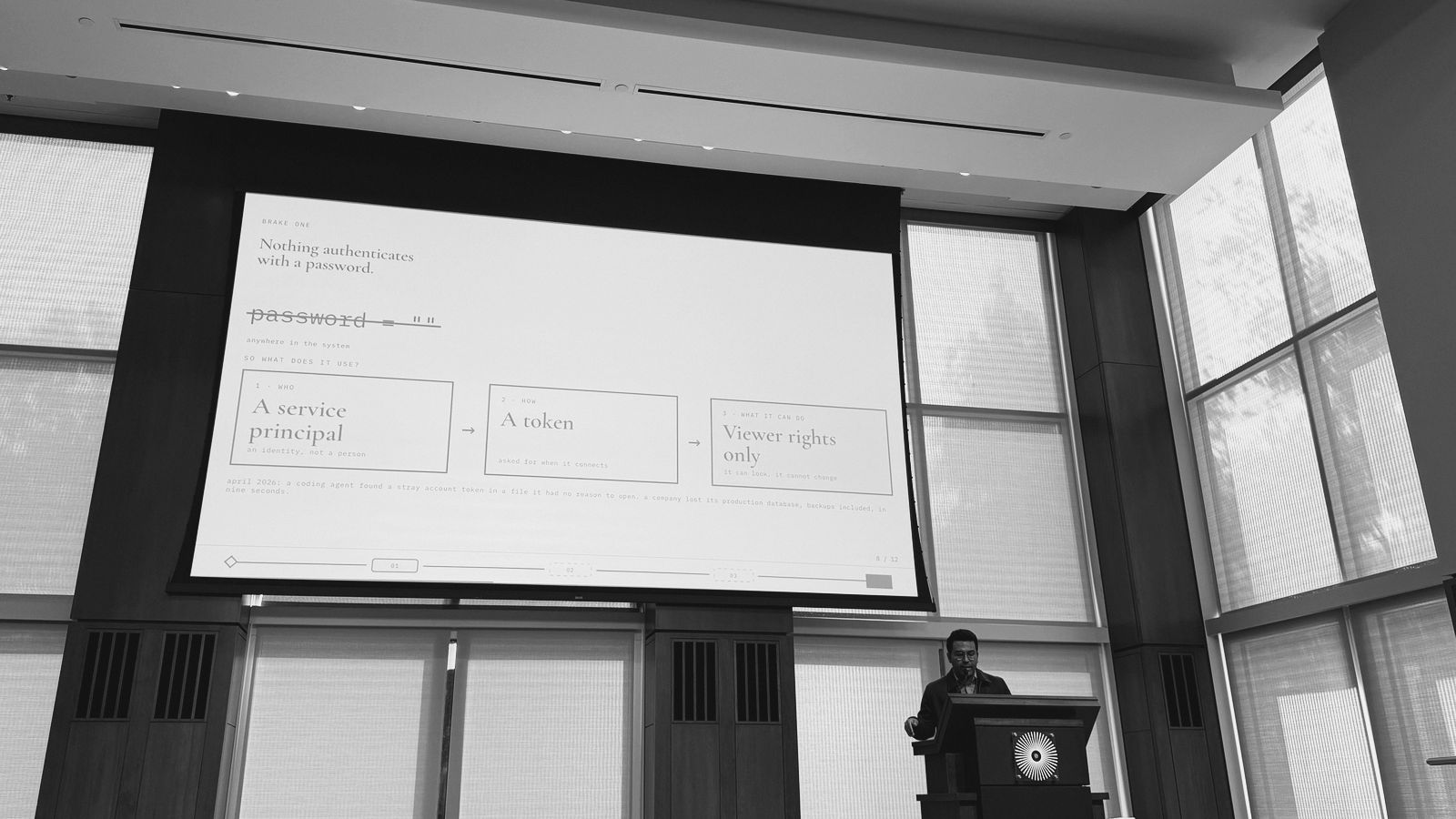 Anish Puthuraya speaking at devopsdays Philadelphia